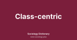 Class-centric