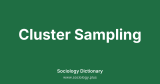 Cluster Sampling
