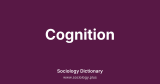Cognition