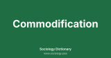 Commodification