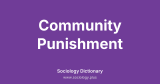 Community Punishment