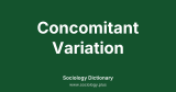 Concomitant Variation