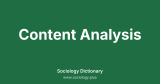 Content Analysis