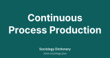 Continuous Process Production
