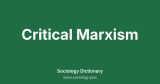 Critical Marxism