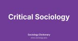 Critical Sociology