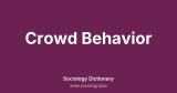 Crowd Behavior