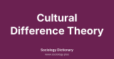 Cultural Difference Theory