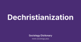 Dechristianization