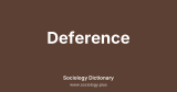Deference