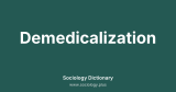 Demedicalization