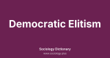 Democratic Elitism