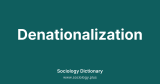 Denationalization