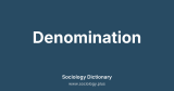 Denomination