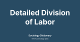 Detailed Division of Labor