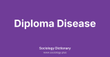 Diploma Disease