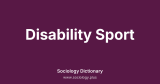 Disability Sport