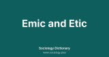 Emic and Etic