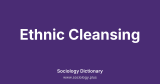 Ethnic Cleansing