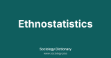 Ethnostatistics