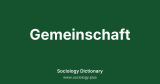 Gemeinschaft