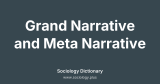 Grand Narrative and Meta Narrative