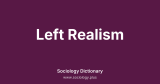 Left Realism