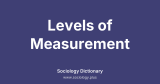 Levels of Measurement