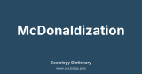 McDonaldization