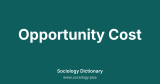 Opportunity Cost