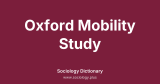 Oxford Mobility Study