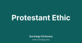 Protestant Ethic