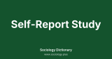 Self-Report Study