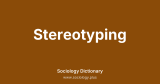 Stereotyping
