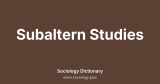 Subaltern Studies