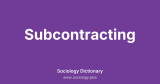 Subcontracting