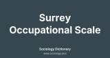 Surrey Occupational Scale