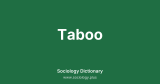 Taboo