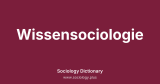 Wissensociologie